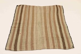 Kilim Tappeto 120x160 Beige (Iran) Annodato A Mano