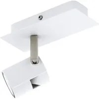 Spot Contemporaneo Vergiano In Alluminio Bianco 1 Luce Gu10 4,8W Ip20