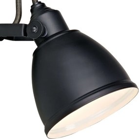 Markslöjd 105814 - Applique FJÄLLBACKA 1xE14/40W/230V nero