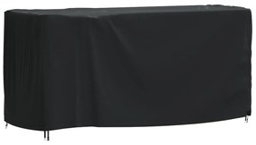 Copertura Mobili Giardino Nera 180x70x90cm Impermeabile 420d /