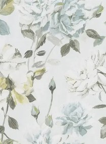 Designers Guild Carta da parati Couture Rose - Duck Egg