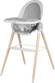 Lionelo - Sedia da pranzo per bambini MAYA, bianco faggio