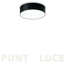 Boiler plafoniera nero d.22cm cct led 3000k+4000k 1609lm 20w dimmer...