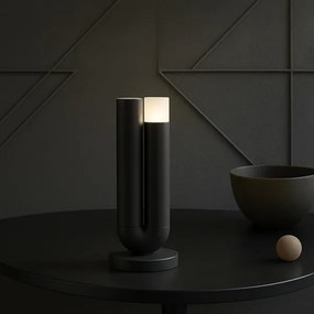 Brilliant - Lampada da tavolo LED ricaricabile dimmerabile a sfioramento SAYU, 2,5W/5V, 2700K, IP44, nero