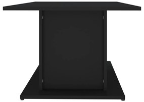 Tavolino da Salotto Nero 102x55,5x40 cm in Truciolato