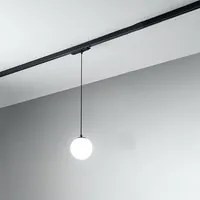 Sospensione Moderna Per Sistema In Binario Nero Led Piccola