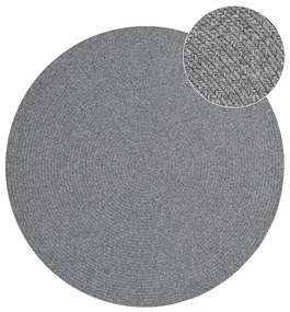 Tappeto grigio rotondo per esterni ø 150 cm - NORTHRUGS