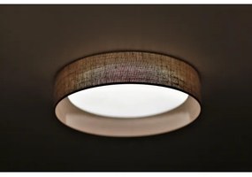 Duolla - Plafoniera LED ROLLER LED/24W/230V diametro 45 cm marrone chiaro