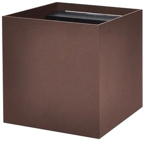 Brilagi - Applique da esterno CUBE LED/6W/230V marrone IP54