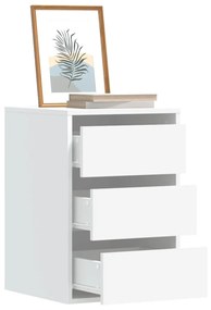 Cassettiera Bianca 40x41x58 Cm İn Legno Multistrato /