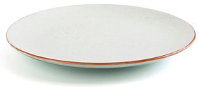 Piatto Piano Ariane Terra Ceramica Beige (Ø 29 cm) (6 Unità)