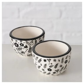 Portacandele in gres in set di tea light 2 pezzi Linga - Boltze