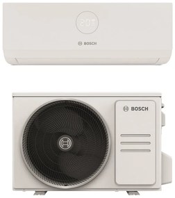 Condizionatore a muro monosplit inverter BOSCH Climate 9000 BTU classe raffreddamento A++, classe di riscaldamento A+, bianco