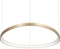 Lampadario A Sospensione Contemporaneo Gemini Metallo Ottone Led 55W 3000K Ip20