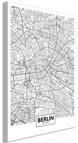 Quadro Map of Berlin (1 Part) Vertical