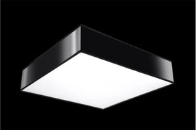 Plafoniera nera a soffitto Mitra - Sollux