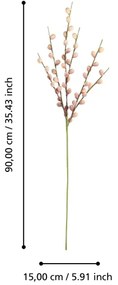 Eglo 428186 - Fiore artificiale MEHAKIT 90 cm rosa