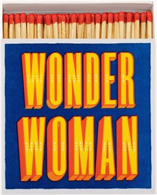 Scatola di fiammiferi di design Wonder Woman