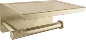 Portarotolo con ripiano 6613 Modern Gold Brush