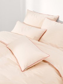 Copripiumino in cotone percalle con bordino Daria