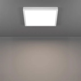 Eglo 901379 - LED RGBW dimmerabile, plafoniera fumé FUEVA-Z LED/13,5W/230V 29,5cm IP44 bianca