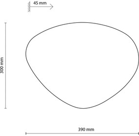 Applique STONE 2xG9/8W/230V 30x39 cm verde