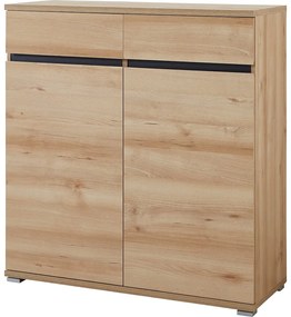 Scarpiera in faggio con cassetti Lissabon - Germania