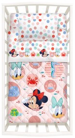 Copriletto con Paracolpi Primaverile Baby Minnie Disney baby