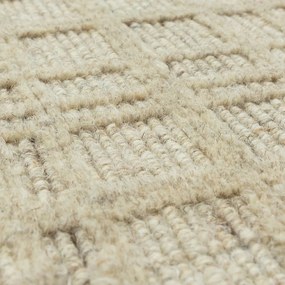 Tappeto crema tessuto a mano con lana 200x290 cm Thatch Sand - Asiatic Carpets