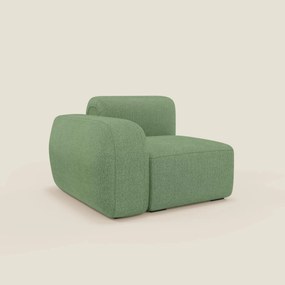 BonBon modulo terminale 105 cm sinistro o destro - tessuto smacchiabile T23 menta