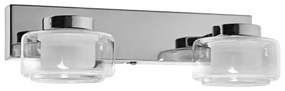 Osram-LED Applique da bagno ORBIS FLAME 2xLED/5,5W/230V IP44 cromo
