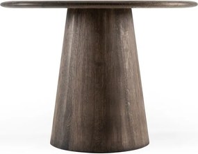 Tavolino rotondo in rovere massiccio ø 55 cm Mushroom – Gazzda