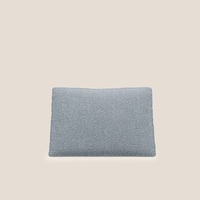 Nettuno cuscino schienale realizzato in tessuto bouclè impermeabile T07 carta da zucchero