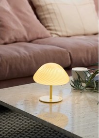 Halo Design 747016 - Lampada da tavolo CANDY MINI MUSH 1xG9/25W/230V Ø 17 cm beige