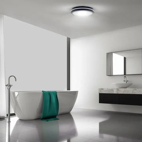 Solight WO820- Luce LED dimmerabile LED/18W/22W/26W/230V 3000/4000/6500K IP65 nero