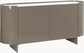 Credenza con piano effetto marmo Otilia