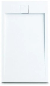 Kamalu - Piatto doccia in resina 70x160 effetto pietra | KR1000