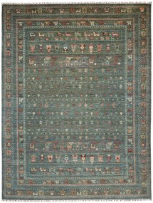 Samarkand Tappeto 240x320 Verde (Pakistan) Annodato A Mano