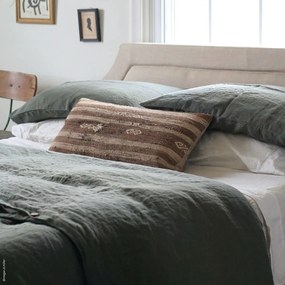 federa 40x60 cm Forest Green - Linen Tales