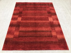 Loribaft Tappeto 230 x 180 Rosso (Iran) Annodato A Mano