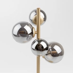 Brilagi - Lampada da tavolo LED MILLA 4xG9/3W/230V oro/fumé