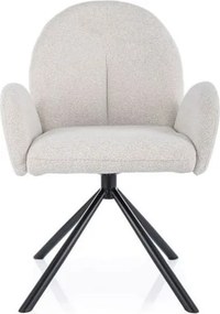 Sedia Planet Raven beige 22/nero