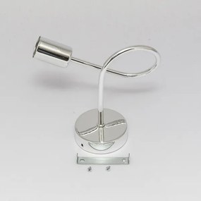 Applique da parete OXFORD 1xE27/15W/230V, cromo lucido