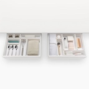 Organizer per cassetti in plastica in set da 8 - Rayen