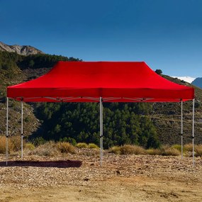 Gazebo 3x6 Master - Rosso