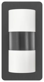 Eglo 98086 - Applique da esterno CISTIERNA 2xE27/10W/230V IP44 antracite