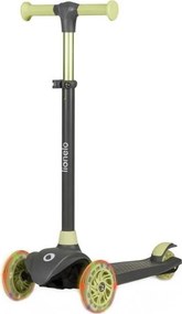 Lionelo - Monopattino per bambini JESSY 3xAA grigio/verde