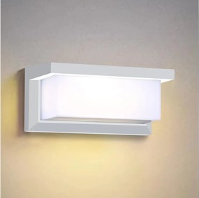 Brilagi - Applique da esterno LED RGBW BRICKY 1xE27/15W/230V bianco IP54