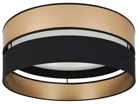 Brilagi - Plafoniera LED ROYAL LED/24W/230V diametro 45 cm nero/oro