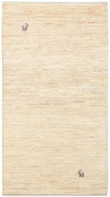 Gabbeh Tappeto 140x70 Beige (Iran) Annodato A Mano